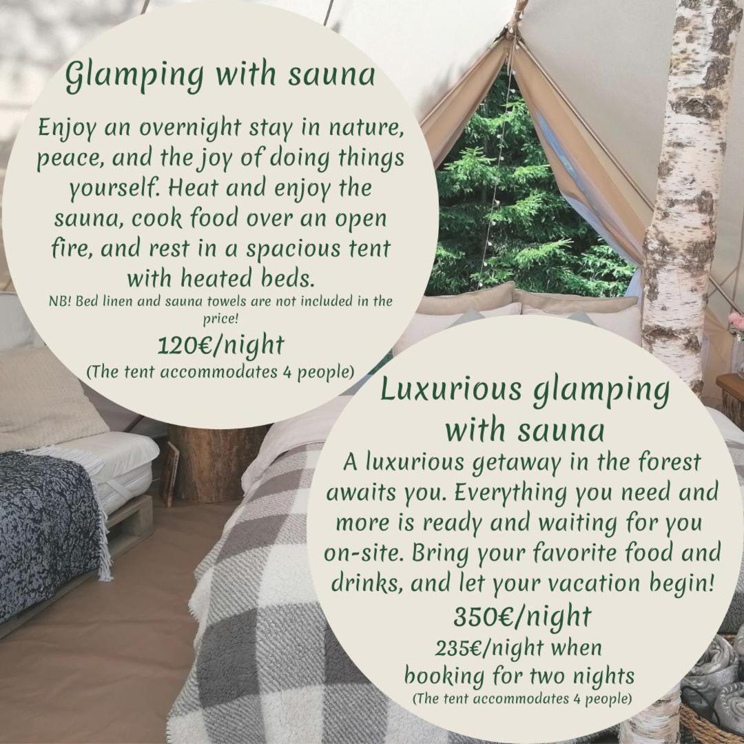 מלון Kohila Kuusehaldja Glamping מראה חיצוני תמונה