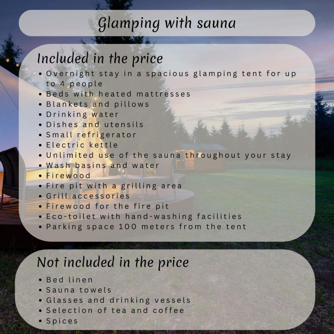 מלון Kohila Kuusehaldja Glamping חדר תמונה